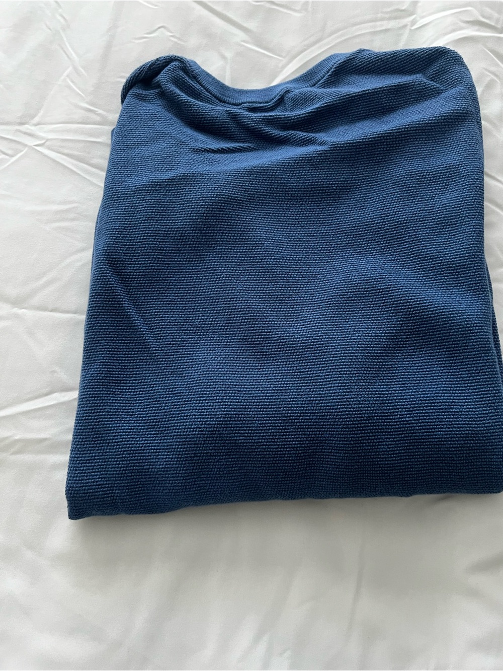 J. Crew Men's Navy Crewneck Sweater - Picture 5 of 5